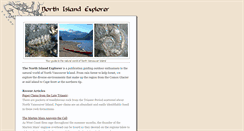 Desktop Screenshot of northislandexplorer.com